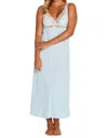 Twelve Eighty Eight Alissa Tank Nightgown In Starlight Blue