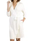 Twelve Eighty Eight Beyond The Basics 3/4 Sleeve Robe In Ivory