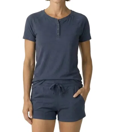 Twelve Eighty Eight Olivia Boxer Shorts In Steel Blue
