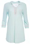 Twelve Eighty Eight Women's Misha Bracelet Length Pull Over Nightshirt In Flower Print