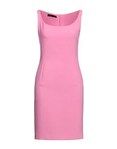 Twelve-t Woman Mini Dress Pink Size 8 Polyester, Elastane