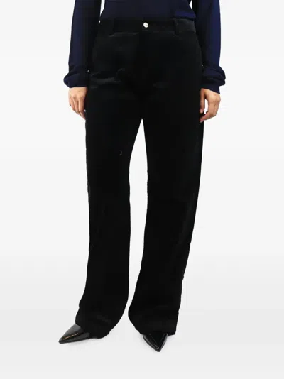 Pre-owned Twenty 8 Twelve Chia Corduroy Trousers In Black