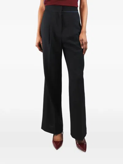 Pre-owned Twenty 8 Twelve Lara Wide-leg Trousers In Black