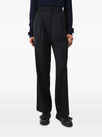 Pre-owned Twenty 8 Twelve Stanley Pleated Trousers In Black
