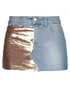 Twenty Easy By Kaos Denim Skirts In Blue