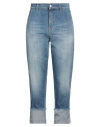 Twenty Easy By Kaos Woman Jeans Blue Size 28 Cotton, Elastane In Blue