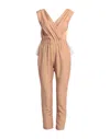 Twenty Easy By Kaos Jumpsuits In Beige
