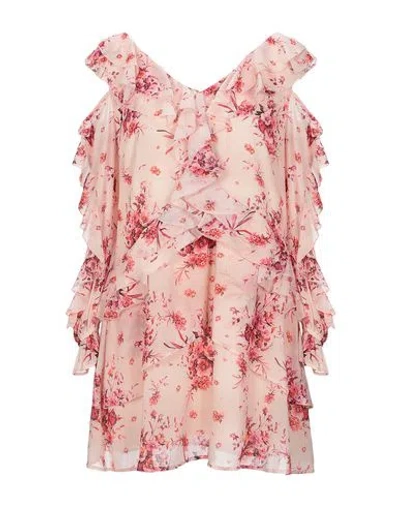 Twenty Easy By Kaos Woman Short Dress Pink Size 10 Polyester