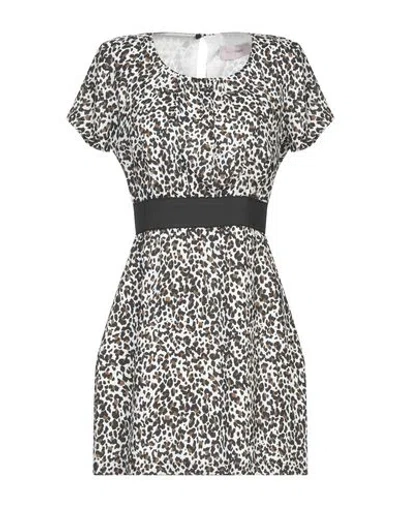 Twenty Easy By Kaos Short Dress In White