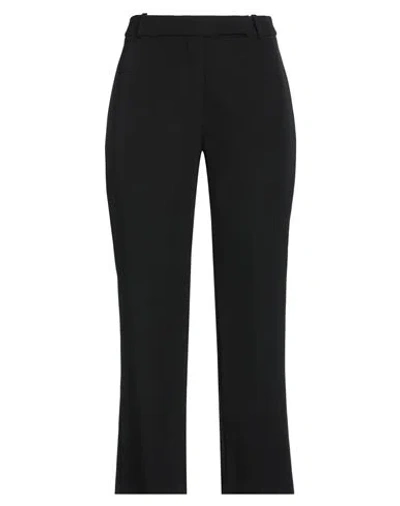 Twenty Easy By Kaos Woman Pants Black Size 6 Polyester, Elastane