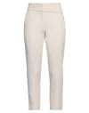Twenty Easy By Kaos Woman Pants Cream Size 12 Polyester, Elastane In White