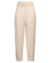 Twenty Easy By Kaos Woman Pants Cream Size 8 Viscose, Linen In White