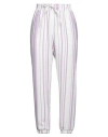 Twenty Easy By Kaos Woman Pants Mauve Size 8 Polyester, Elastane In Purple