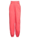 Twenty Easy By Kaos Woman Pants Red Size 8 Cotton