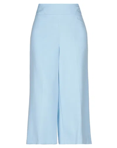 Twenty Easy By Kaos Cropped Pants In Blue