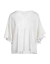Twenty Easy By Kaos Woman Sweater Off White Size M Viscose, Polyester, Polyamide