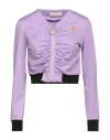 Twenty Easy By Kaos Woman Sweatshirt Lilac Size 6 Polyester, Elastane In Purple