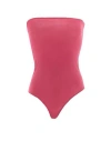 Twenty Easy By Kaos Woman Top Fuchsia Size M Viscose, Elastane In Pink