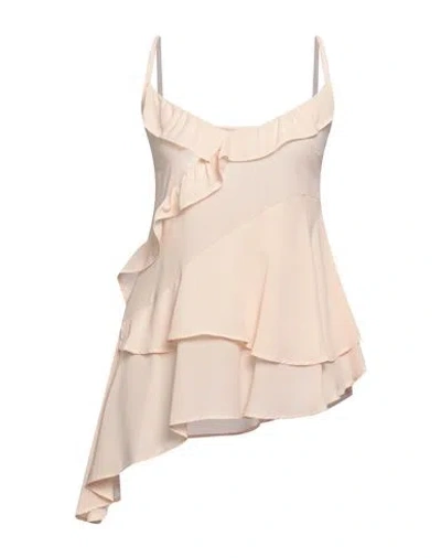 Twenty Easy By Kaos Woman Top Light Pink Size 2 Polyester