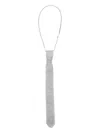 Twenty Four Haitch Amira Embellished Tie Necklace In Metallic