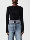 Twenty Four Haitch Bodysuit Twenty Fourhaitch Woman Color Black In Black