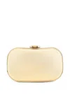 Twenty Four Haitch Chain-strap Clutch Bag In Gold