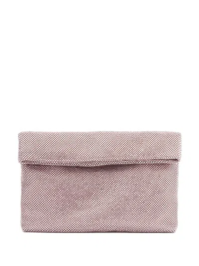 Twenty Four Haitch Chiara Clutch Bag In Pink