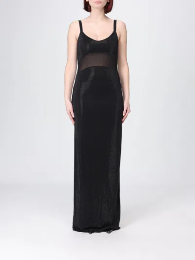 Twenty Four Haitch Dress Woman Twenty Fourhaitch In Black