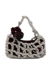 Twenty Four Haitch Handbag Twenty Fourhaitch Woman Color Black In Silver