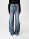 Twenty Four Haitch Jeans Twenty Fourhaitch Woman Color Denim In Blue