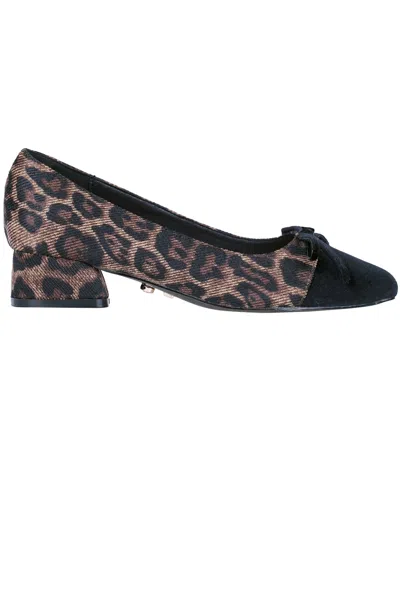 Twenty Four Haitch Lesath Pumps In Light Brown