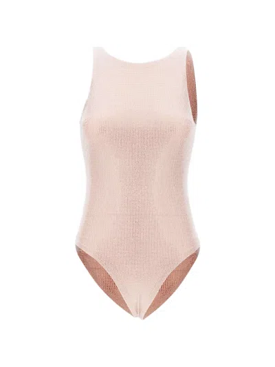 Twenty Four Haitch New Urano Crew-neck Body In Pink