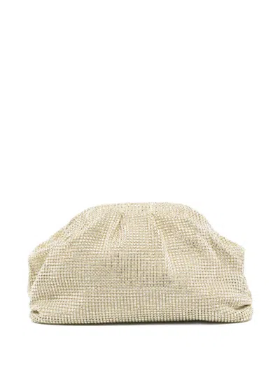 Twenty Four Haitch Petra Chain Clutch Bag In Gold