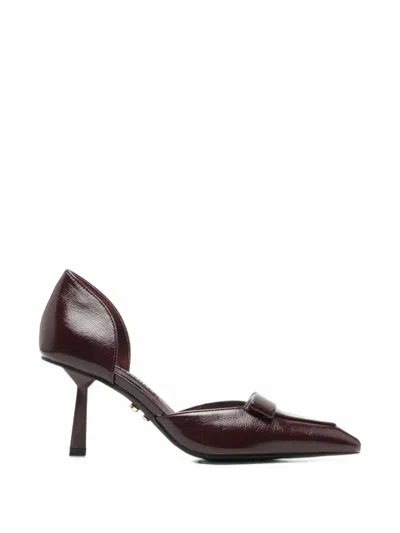 Twenty Four Haitch Pointed-toe Pumps In Brown