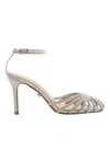 Twenty Four Haitch Sandals Silver In Silver