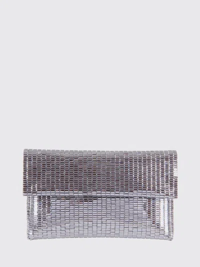 Twenty Four Haitch Crossbody Bag Twenty Fourhaitch Woman Color Black In Silver