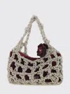 Twenty Four Haitch Small Rhinestone-embellished Velvet Tote Bag In Burgundy