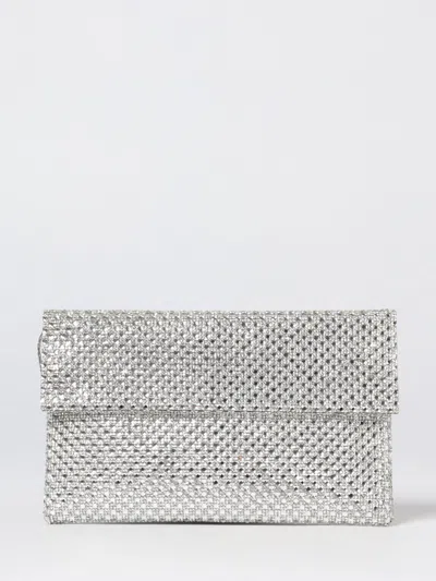 Twenty Four Haitch Shoulder Bag Woman Twenty Fourhaitch In Silver
