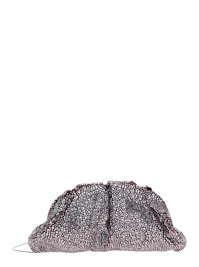 Twenty Four Haitch Silver Mirach Clutch