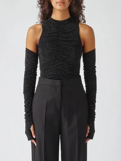 Twenty Four Haitch Twenty Fourhaitch Bodysuit Woman Color Black