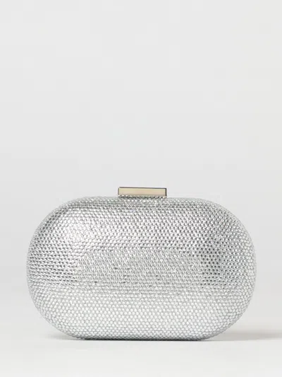 Twenty Four Haitch Twenty Fourhaitch Shoulder Bag Woman In Silver