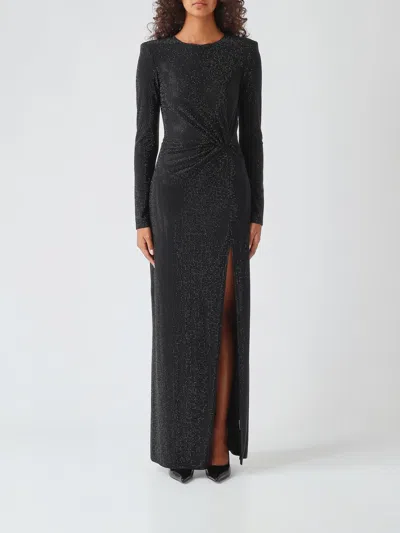 Twenty Four Haitch Twenty Fourhaitch Dress Woman Color Black