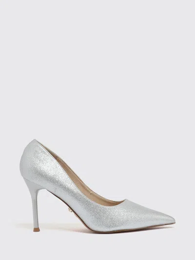 Twenty Four Haitch Twenty Fourhaitch Pump Woman Color Silver