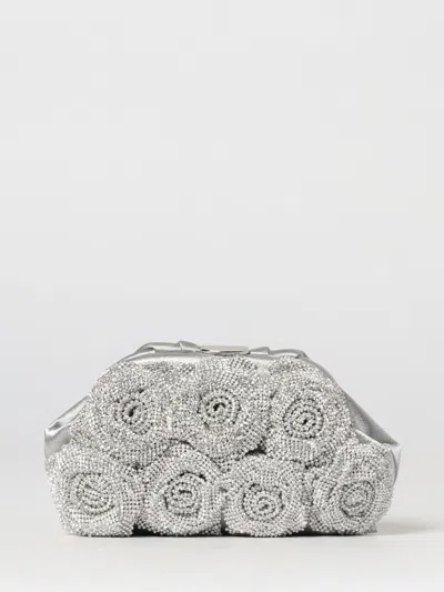 Twenty Four Haitch Twenty Fourhaitch Shoulder Bag Woman Twenty Fourhaitch In Silver