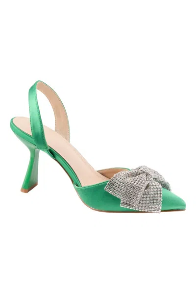 Twenty Four Haitch With Heel Green