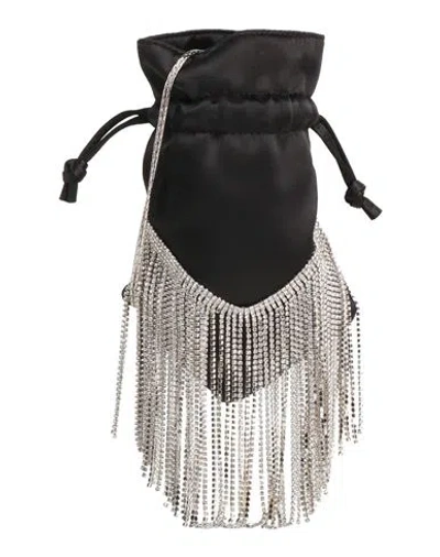 Twenty Four Haitch Woman Handbag Black Size - Textile Fibers