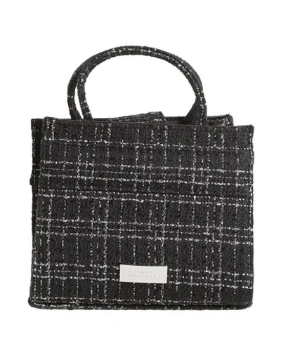 Twenty Four Haitch Woman Handbag Black Size - Textile Fibers