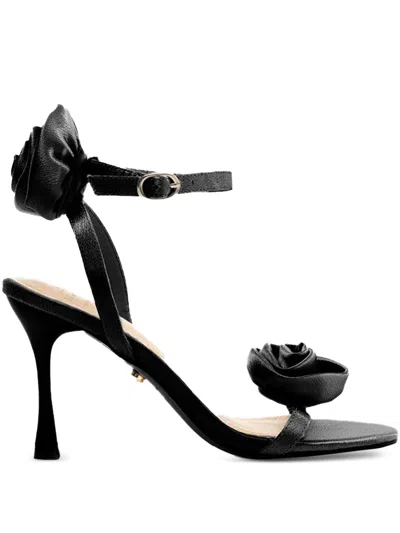 Twenty Fourhaitch Calcutta Rose-embellished Heeled Sandals