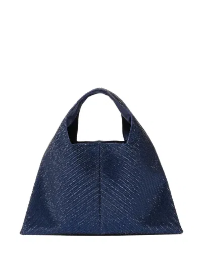 Twenty Four Haitch Crawford Tote Bag In Blue