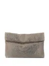 TWENTY FOURHAITCH CRYSTAL EMBELLISHED CLUTCH BAG